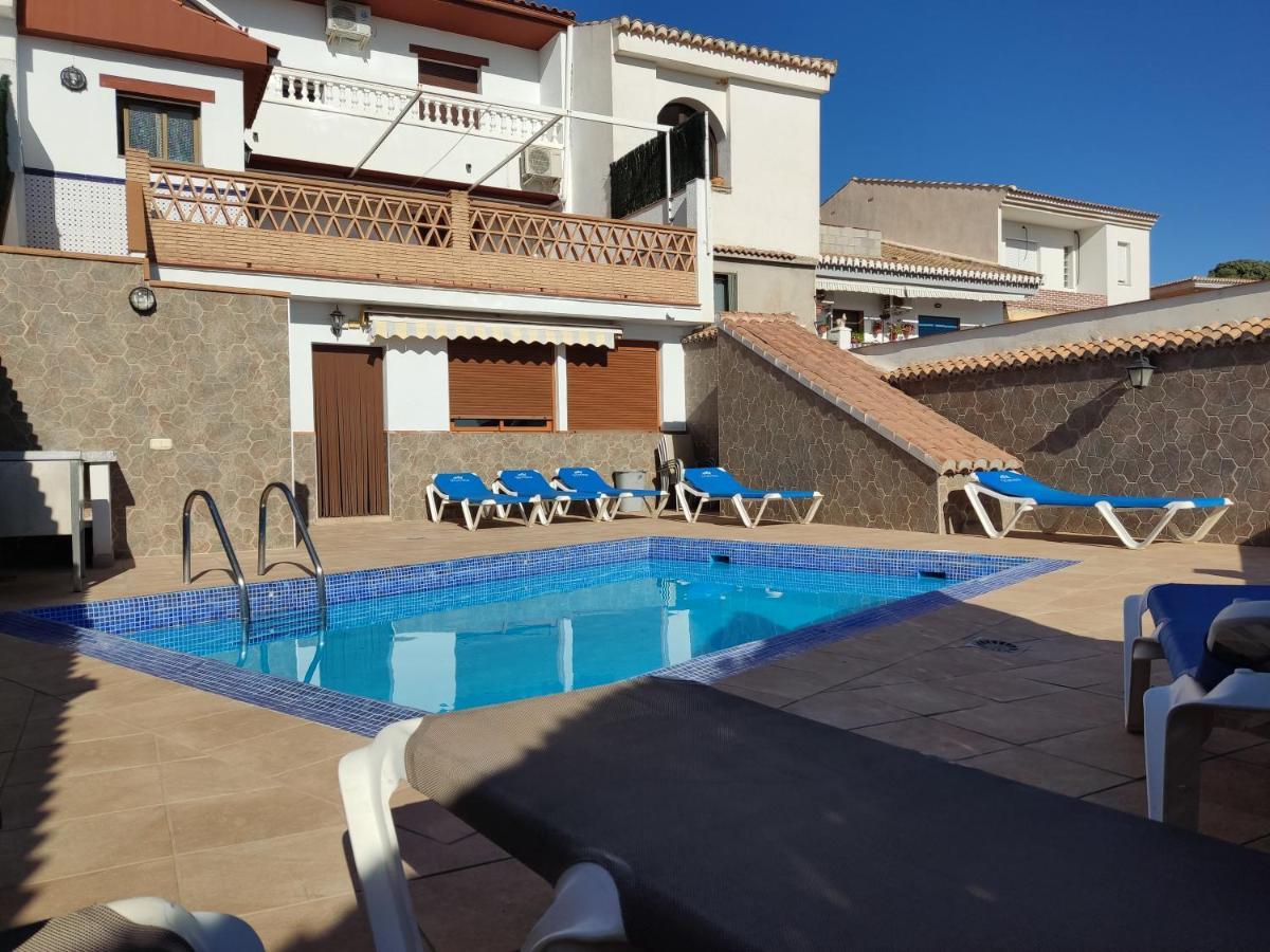 Villa A 15' Granada, Piscina, Solarium, Futbolín, Casa Medina Güevéjar Exterior foto